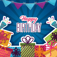 Poster - happy birthday card