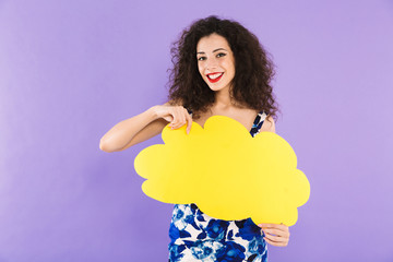 Wall Mural - Portrait of a beautiful young woman