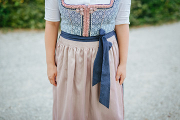 Wall Mural - traditional bavarian dress, Dirndl