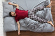 © Prostock-studio - Man sleeping in bed at home