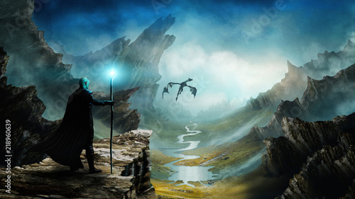 Fotografie, Obraz Follow The Dragon