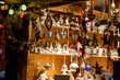 © sonyachny - beautiful amazing decorated city market gifts for christmas, holiday concept