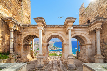 Wall Mural -  Hadrian's Gate - entrance to Antalya, Turkey