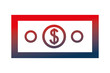© Gstudio - dollar money isolated icon
