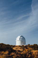 Wall Mural - Teide Observatory astronomical telescopes in Tenerife, Canary Islands, Spain