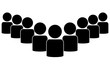 © kebox - 9 schwarze Personen Icons