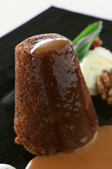 Poster - toffee sponge dessert