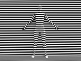 Fototapeta Morze - 3D rendering of person trying to hide in background.