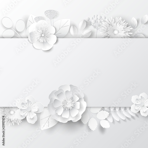 Dekoracja na wymiar  papierowe-kwiaty-tlo-wektor-zapasow