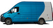 © maxpetrov - Delivery van, isolated on white