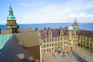 Wall Mural - Kronborg is a castle and stronghold in the town of Helsingør, Denmark. 