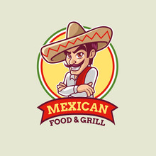 Mexican In Sombrero Clipart Free Stock Photo - Public Domain Pictures