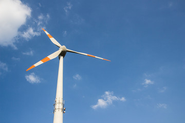 windmill for electric power production, germany