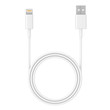 White 8 Pin Charger Cable for Smartphone. 3d Rendering