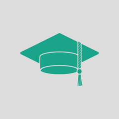 Poster - Graduation cap icon