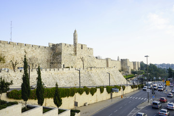 Canvas Print - Jerusalem in Israel.