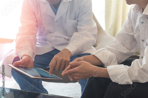 Fotografia Digital health and teamwork concepts