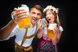 © karepa - Oktoberfest, Frau und mann in Bayerischer Tracht