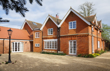 Victorian house in England