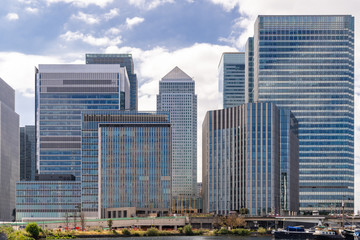 Wall Mural - London Canary Wharf