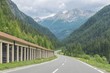 Passstraße über die Alpen, Österreich