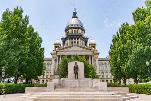 Illinois State Capital Building Tableau sur Toile