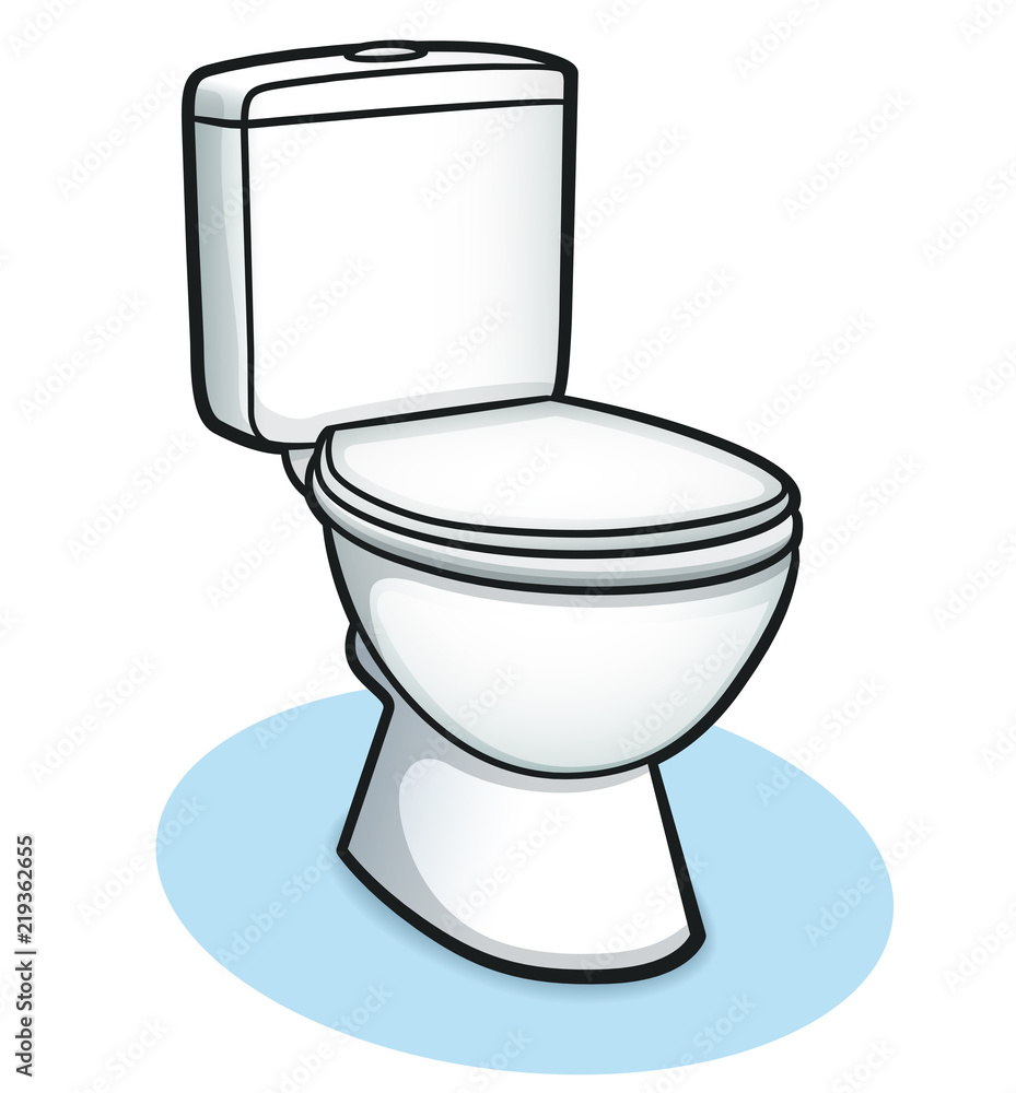 Vector toilet color design concept Stock Vector | Adobe Stock, image size:929x1000