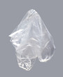 Plastic bag, Clear plastic bag on gray background, Plastic bag clear waste, Plastic bag clear garbage, Pollution from garbage waste bags