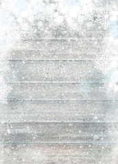 Background for holiday,  winter design. Grey wooden texture  background. Christmas background.