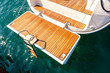 © Логофеди Дмитрий - Deck of sailing yacht from teak