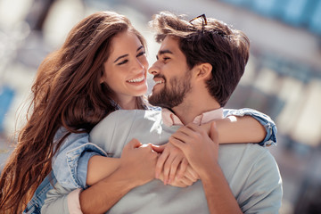 lovely happy couple