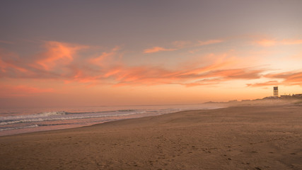 sunset at Saint-Francis Bay, beach, South Africa