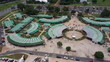 Aereal view of the Market Feira da Torre de TV in Brasilia, Brasil