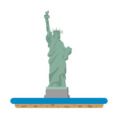 Wall Mural - statue liberty sculpture traditional history