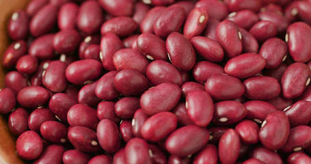 Canvas Print - Pile of Adzuki bean