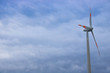 Windrad und Energiegewinnung am Schauinsland bei Freiburg, Deutschland