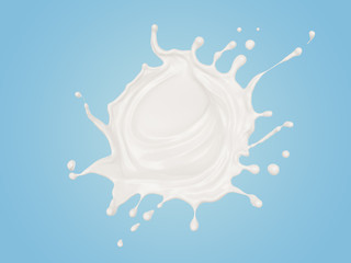 splash of white milk or yogurt cream.