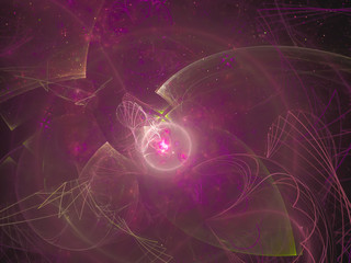 abstract fractal digital background color design, energy