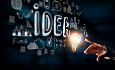 Poster - Bright idea for success