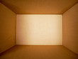 © Nattapol_Sritongcom - texture background brown paper box , Empty open rectangular cardboard box
