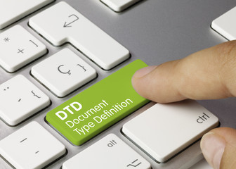 Wall Mural - dtd document type definition