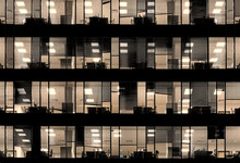Office Building At Night