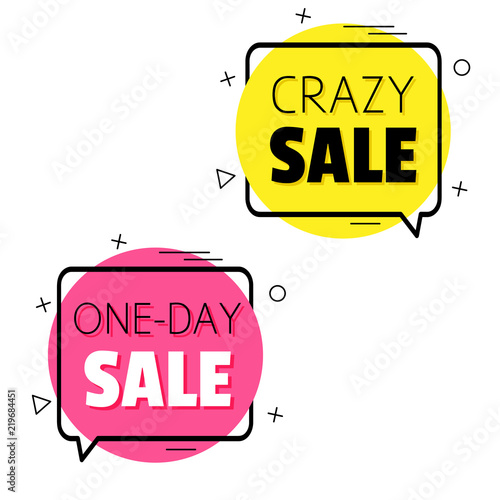 Total sale. Crazy sale. One Day sale. Штамп детский Crazy sale. Ц-506.1-sale.