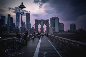  Brooklyn Bridge Sunset