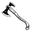 Fantasy warrior axe