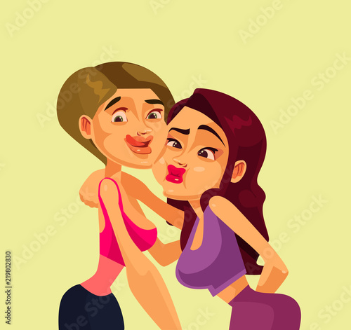 View Friends Picture Cartoon Girls Gif