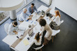 © BGStock72 - Top view at business people in office