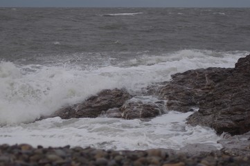 Wall Mural - Ogmore by sea beach 2