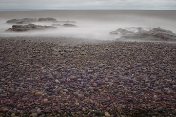 Wall Mural - Ogmore by sea beach