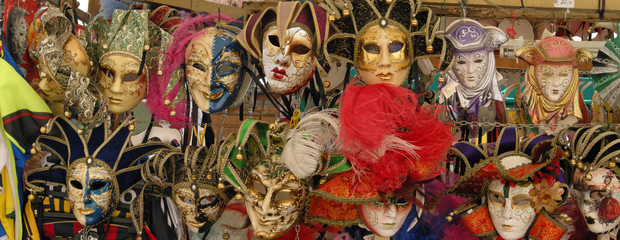 Carnival Masks Venice, Italy